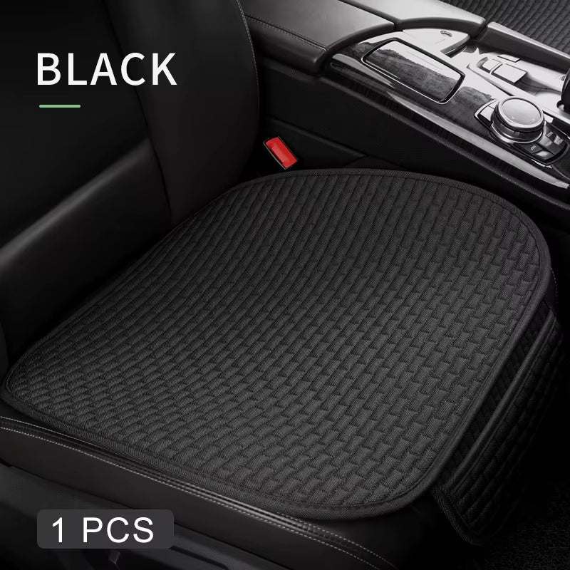 Cotton Linen Car Seat Cover anti Sweat Dog Seat Cover Full Set Breathable Car Seat Protector 4 Seasons Interior Car Accessories